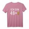 Bier Geschenk zum 50. Geburtstag - Ich Bin 49 + 1 Bier T-Shirt für Bierliebhaber und Humorvolle Geburtstagsfeier