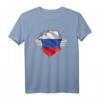 Super Russian Heritage T-Shirt – Stolz auf Russland Flagge & russisches Erbe, ideales Geschenk für Russlandfans zu Geburtstag & Weihnachten
