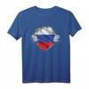 Super Russian Heritage T-Shirt – Stolz auf Russland Flagge & russisches Erbe, ideales Geschenk für Russlandfans zu Geburtstag & Weihnachten