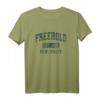 Vintage Freehold New Jersey T-Shirt mit Old School Sport Logo – Patriotisches Marineblaues Design als Geschenk & Souvenir