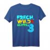 Kinder Frech Wild & schon 3, Dinosaurier T-Shirt für Jungen zum Geburtstag - Perfekt für den 3. Geburtstag, Dino Outfit & Geschenkidee