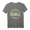 Bester Matthias der Welt T-Shirt – Perfektes Geschenk für Männer namens Matthias