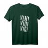 Veni Vidi Vici Siegermotivation T-Shirt - Motivationskleidung für Lehrer, Sportler & Erfolgsmenschen, ideales Geschenk zu Weihnachten & Geburtstag