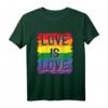 Love Is Love LGBTQ Gay Pride T-Shirt - Unterstützung & Statement für Gleichheit, Transgender & LGBTQ Community