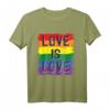Love Is Love LGBTQ Gay Pride T-Shirt - Unterstützung & Statement für Gleichheit, Transgender & LGBTQ Community