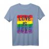 Love Is Love LGBTQ Gay Pride T-Shirt - Unterstützung & Statement für Gleichheit, Transgender & LGBTQ Community