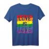 Love Is Love LGBTQ Gay Pride T-Shirt - Unterstützung & Statement für Gleichheit, Transgender & LGBTQ Community