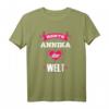 Beste Annika der Welt - Personalisiertes Annika Geschenk T-Shirt für Frauen, Freundin & Schwester