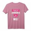 Beste Annika der Welt - Personalisiertes Annika Geschenk T-Shirt für Frauen, Freundin & Schwester