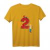 Kinder Geburtstagsshirt 2 Jahre Junge Bagger Baumeister T-Shirt – Perfekt für den Kindergeburtstag & kleine Bauarbeiter