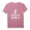 Lustiges Hausabriss T-Shirt - Demolition Is My Workout, Geschenk für Handwerker und Heimwerker, Perfekt für Renovierung und Abriss