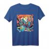 Lustiges Samurai Shiba Inu Hund T-Shirt mit japanischer Ukiyoe-Kunst – Perfekt für Shiba Inu Liebhaber, Kalligraphie- und Kabuki-Fans