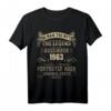 60. Geburtstag T-Shirt für Männer und Frauen - Mythologie Legende von Dezember 1963, Vintage-Grafik & Blickfang Geschenk