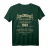 60. Geburtstag T-Shirt für Männer und Frauen - Mythologie Legende von Dezember 1963, Vintage-Grafik & Blickfang Geschenk