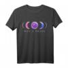 Bi Pride T-Shirt Not A Phase Bisexuell - Queer LGBT Stolz mit Mondphasen, Unterstützungs- und Geschenkideal