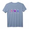 Bi Pride T-Shirt Not A Phase Bisexuell - Queer LGBT Stolz mit Mondphasen, Unterstützungs- und Geschenkideal