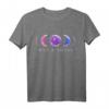 Bi Pride T-Shirt Not A Phase Bisexuell - Queer LGBT Stolz mit Mondphasen, Unterstützungs- und Geschenkideal