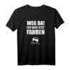 Weg Da! Führerschein bestanden T-Shirt – Geschenk für Fahranfänger, Teenager & junge Fahrer ab 16 Jahren