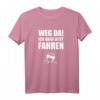 Weg Da! Führerschein bestanden T-Shirt – Geschenk für Fahranfänger, Teenager & junge Fahrer ab 16 Jahren