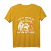 Was ist besser als ein Golden Retriever T-Shirt – Lustiges Hundespruch Design für Hundeliebhaber & Golden Retriever Fans