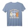 Was ist besser als ein Golden Retriever T-Shirt – Lustiges Hundespruch Design für Hundeliebhaber & Golden Retriever Fans