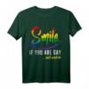 Schwulen Spruch Gay Lächle wenn du Schwul bist LGBT Pride T-Shirt – Lustiges Pride Shirt für Schwule, CSD & Gay Geschenkideen