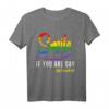 Schwulen Spruch Gay Lächle wenn du Schwul bist LGBT Pride T-Shirt – Lustiges Pride Shirt für Schwule, CSD & Gay Geschenkideen