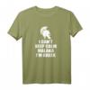 I Can't Keep Calm Malaka I'm Greek T-Shirt – Lustiges griechisches Shirt mit antikem Helm, perfekt für Griechen und Griechenland-Fans