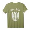 Serbien T-Shirt mit Wappen und Adler für Damen und Herren – Perfektes Geschenk für Serben, Patrioten & Urlaub in Serbien oder Belgrad