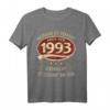 30. Geburtstag T-Shirt 1993 – Lustiges Retro Outfit für Männer, die stolz auf ihr Geburtsjahr sind