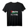T-Shirt mit Palästina-Flagge | Vintage Design, ideal als Geschenk für Reisen, Events & patriotische Anlässe