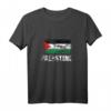 T-Shirt mit Palästina-Flagge | Vintage Design, ideal als Geschenk für Reisen, Events & patriotische Anlässe