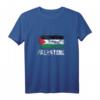 T-Shirt mit Palästina-Flagge | Vintage Design, ideal als Geschenk für Reisen, Events & patriotische Anlässe