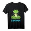 Ohmm Yoga Frosch Yogakurs T-Shirt – Lustiges Geschenk für Frosch Fans, Yoga Enthusiasten & Sarkasmus-Liebhaber zum Geburtstag