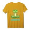 Ohmm Yoga Frosch Yogakurs T-Shirt – Lustiges Geschenk für Frosch Fans, Yoga Enthusiasten & Sarkasmus-Liebhaber zum Geburtstag