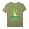 Ohmm Yoga Frosch Yogakurs T-Shirt – Lustiges Geschenk für Frosch Fans, Yoga Enthusiasten & Sarkasmus-Liebhaber zum Geburtstag
