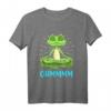 Ohmm Yoga Frosch Yogakurs T-Shirt – Lustiges Geschenk für Frosch Fans, Yoga Enthusiasten & Sarkasmus-Liebhaber zum Geburtstag
