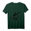 Damen Tier Silhouette T-Shirt mit V-Ausschnitt – Perfektes Geschenk für Naturliebhaber, Tierfreunde & Tierliebhaber zu Geburtstag & Weihnachten