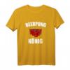 Bierpong König - Lustiges Trinkspiel T-Shirt für Partys & Feiernde Bierliebhaber