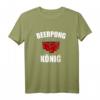 Bierpong König - Lustiges Trinkspiel T-Shirt für Partys & Feiernde Bierliebhaber