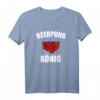 Bierpong König - Lustiges Trinkspiel T-Shirt für Partys & Feiernde Bierliebhaber