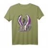Asexualität Flaggen T-Shirt mit Phoenix-Design – Unterstütze Toleranz & Akzeptanz für die Asexual Bewegung