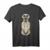 Erdmännchen im Polygonstyle - WPAP Popart T-Shirt für Tier- und PopArt-Fans, auffälliges Tierdesign, ideal für Zoo-Mitarbeiter und Tierliebhaber