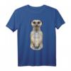 Erdmännchen im Polygonstyle - WPAP Popart T-Shirt für Tier- und PopArt-Fans, auffälliges Tierdesign, ideal für Zoo-Mitarbeiter und Tierliebhaber