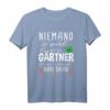 Niemand ist perfekt Gärtner T-Shirt mit lustigem Spruch - Vintage Gartenliebhaber Outfit für Naturliebhaber & Hobbygärtner