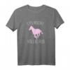Pferde Sprüche Damen T-Shirt mit Pferdemotiv – Lustiges Geschenk für Mädchen und Reiterinnen, ideal für Pferdeliebhaberinnen