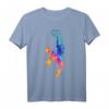 Buntes Basketball T-Shirt für Spieler & Fans - Perfekt als Geschenk für Geburtstag & Weihnachten