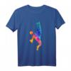 Buntes Basketball T-Shirt für Spieler & Fans - Perfekt als Geschenk für Geburtstag & Weihnachten