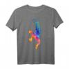Buntes Basketball T-Shirt für Spieler & Fans - Perfekt als Geschenk für Geburtstag & Weihnachten