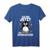 Kinder Kindergartenkind T-Shirt mit Pinguin Motiv - Lustiges Shirt zum Kita-Start für Mädchen und Jungen, perfektes Geschenk für den ersten Besuch